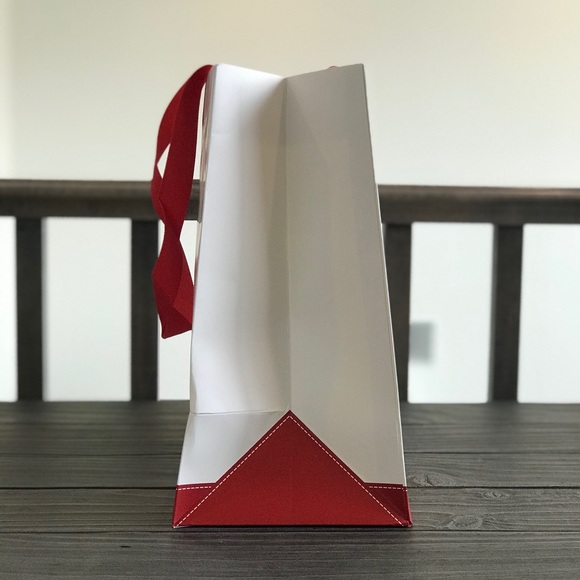 Bape A Bathing Ape Red Gift Shoppers Bag - Picture 3 of 7